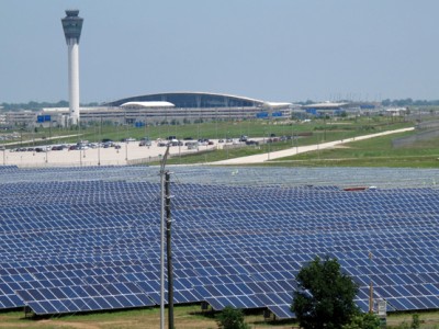 17,500 KW PV SYSTEM At Indy Airport, 88,000 Panels